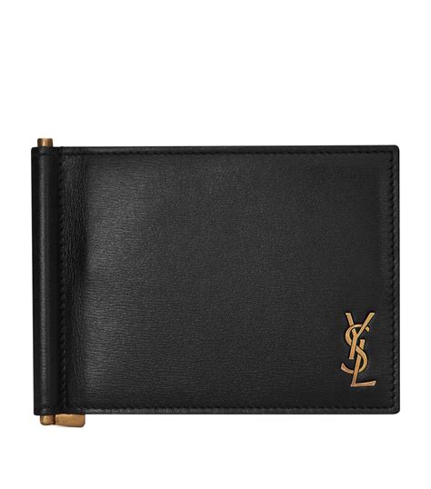 ysl mens walet|yves Saint Laurent money clip.